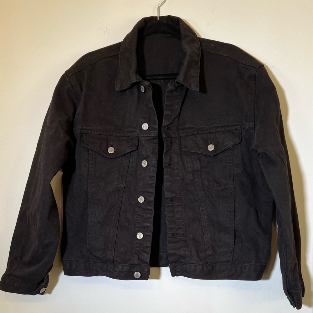 Brandy Melville Black Jean Jacket